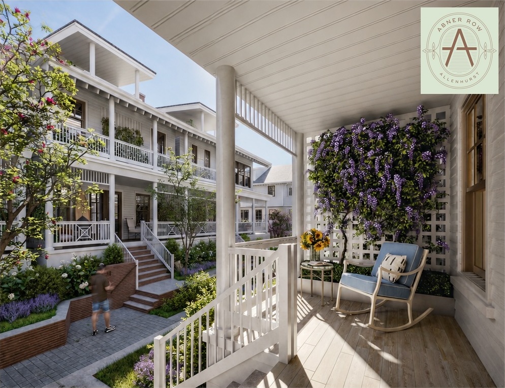 Abner Row architectural rendering supplied in the property flyer