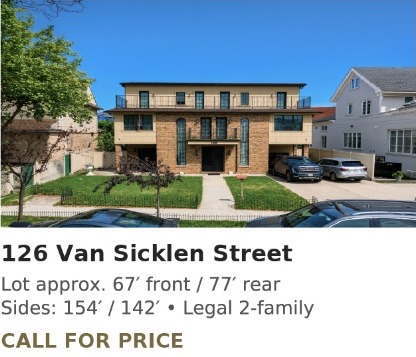 Supplied property photographs and details for 126 Van Sicklen Street